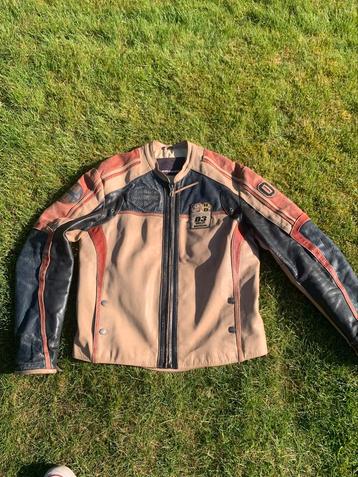 Harley lederen retro vest beschikbaar voor biedingen