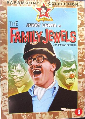 DVD KOMISCH- THE FAMILY JEWELS (JERRY LEWIS)- HEEL ZELDZAAM beschikbaar voor biedingen