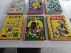 Oude stripalbums van Mickey, Boeken, Gelezen, Ophalen of Verzenden, Meerdere stripboeken, Diverse Auteurs