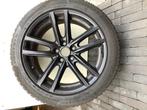 winterbanden met zwarte velgen ,, Auto-onderdelen, Banden en Velgen, Ophalen, 18 inch, Banden en Velgen, Winterbanden