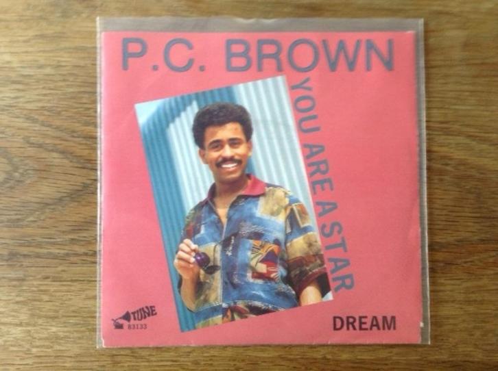 single p.c. brown, Cd's en Dvd's, Vinyl Singles, Single, Pop, 7 inch, Ophalen of Verzenden