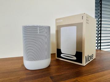 2 x Sonos Move wit in uitstekende staat (Alexa, Spotify,...) beschikbaar voor biedingen