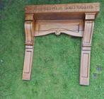 houten siermantel in eik, Ophalen