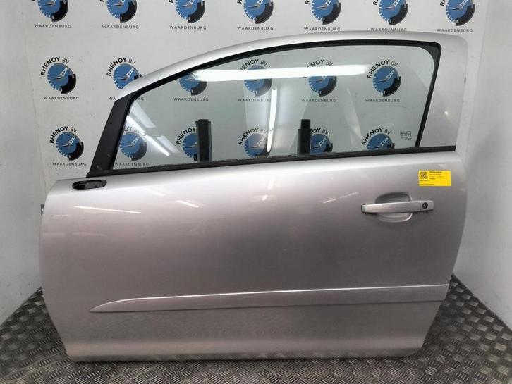 OPEL CORSA D L08 1.2-16V Enjoy [L_FRONT_DOOR] 2007, Auto-onderdelen, Carrosserie, Deur, Voor, Links, Gebruikt, ARN erkend, Stiba lid