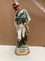 Sculpture en porcelaine polychrome, Antiek en Kunst, Kunst | Beelden en Houtsnijwerken, Ophalen