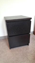 Meuble caisson à tiroir ou table nuit marron Ikea 40x48x55c, Huis en Inrichting, Slaapkamer | Nachtkastjes, Ophalen, 55 tot 70 cm