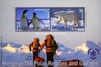Bloc 166 Année de protection des pôles Nord et Sud 2009 neuf, Gomme originale, Neuf, Autre, Envoi