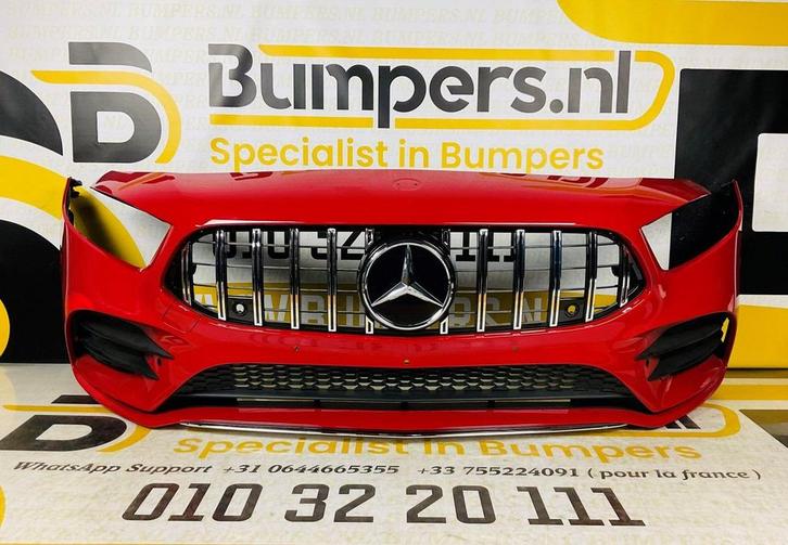 BUMPER MERCEDES A KLASSE W177 AMG 2019-2022 VOORBUMPER 1-A7-, Auto-onderdelen, Carrosserie, Bumper, Voor, Gebruikt, Ophalen of Verzenden