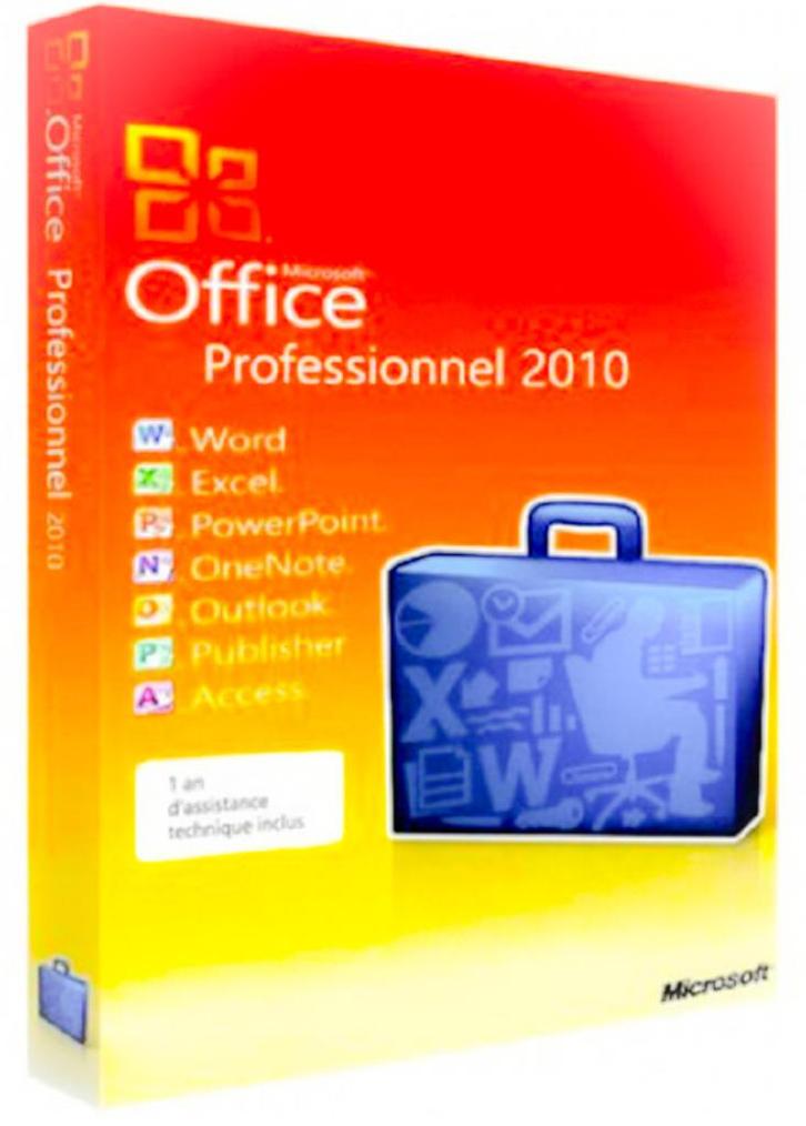 Activeringssleutel voor Microsoft Office 2010 Professional, Computers en Software, Office-software, Windows, Access, Excel, OneNote