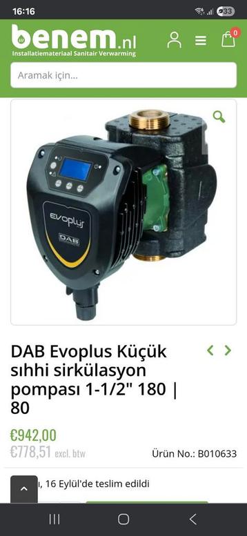 Dab evoplus nieuw beschikbaar voor biedingen
