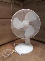 Ventilator wit - Tafelmodel, Elektronische apparatuur, Ventilatoren, Ophalen, Zo goed als nieuw