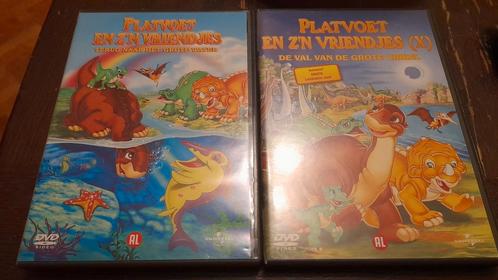 Dvd´s Platvoet en zijn vriendjes, deel IX & X, Cd's en Dvd's, Dvd's | Tekenfilms en Animatie, Zo goed als nieuw, Amerikaans, Tekenfilm