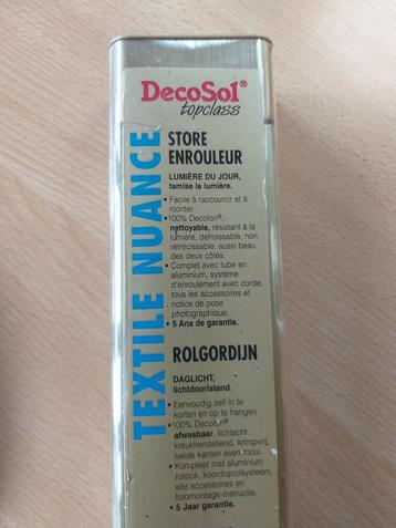 store enrouleur DecoSol neuf, Autres couleurs, Comme neuf, 50 à 100 cm, 150 à 200 cm