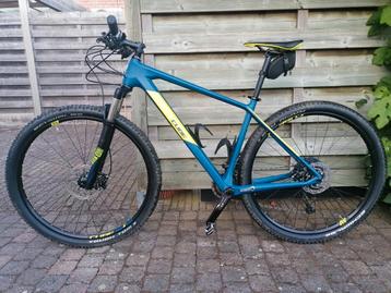 Cube Reaction C:62 Carbon Hardtail - Shimano XT - Topstaat!, Autres marques, Comme neuf, Enlèvement, Hommes