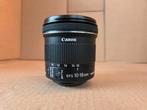 Canon zoom lens EF-S 10-18mm 1:4.5-5.6 IS STM, Audio, Tv en Foto, Ophalen of Verzenden, Zo goed als nieuw