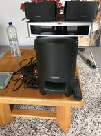 Bose cinemate system - zwart, TV, Hi-fi & Vidéo, Ensembles home-cinéma, Comme neuf, 70 watts ou plus, Enlèvement, Système 2.1