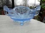 Glasschaal Brockwitz - zeldzaam - leeuwen - 1941, Antiek en Kunst, Ophalen of Verzenden