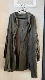 Zommerjas donker groen cotton linen, Kleding | Dames, Jassen | Zomer, Ophalen of Verzenden, Gedragen, Groen, ANDERE