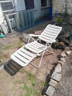 Fauteuil de jardins, Ophalen, Gebruikt, Plastic, Verstelbaar