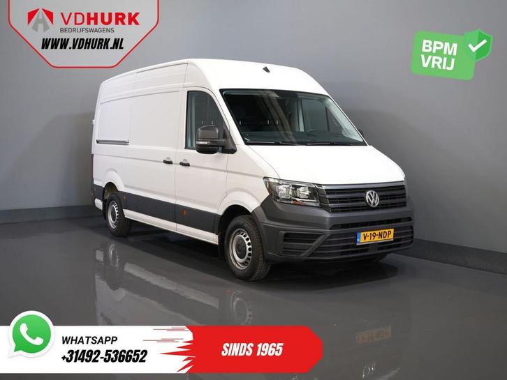 Volkswagen Crafter 35 2.0 TDI 140 pk DSG Aut. L3H3 BPM VRIJ!, Auto's, Bestelwagens en Lichte vracht, Bedrijf, ABS, Airconditioning