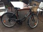 Vélo femme noir top bike 26 pouces 6 vitesses équip shimano, Gebruikt, Versnellingen