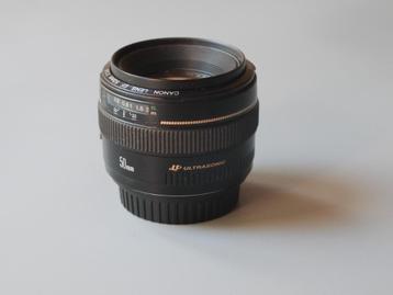 Canon EF 50mm f/1.4 USM – servicebeurt gehad beschikbaar voor biedingen