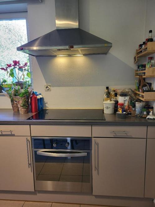 keuken, Huis en Inrichting, Keuken | Complete keukens, Gebruikt, Hoekkeuken, Crème, Kunststof, Ophalen