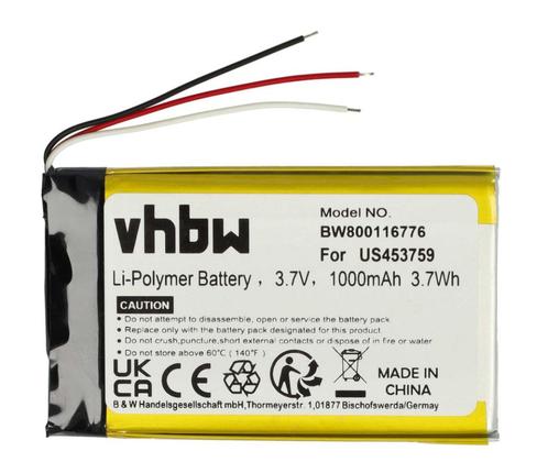 Batterie remplace Sony US453759, TV, Hi-fi & Vidéo, Lecteurs Mp3 | Apple iPod, Neuf, Enlèvement ou Envoi