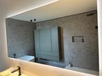 Spiegel met randverlichting en regelbare kleurtemperatuur, Huis en Inrichting, Badkamer | Badkamermeubels, Nieuw, 150 tot 200 cm