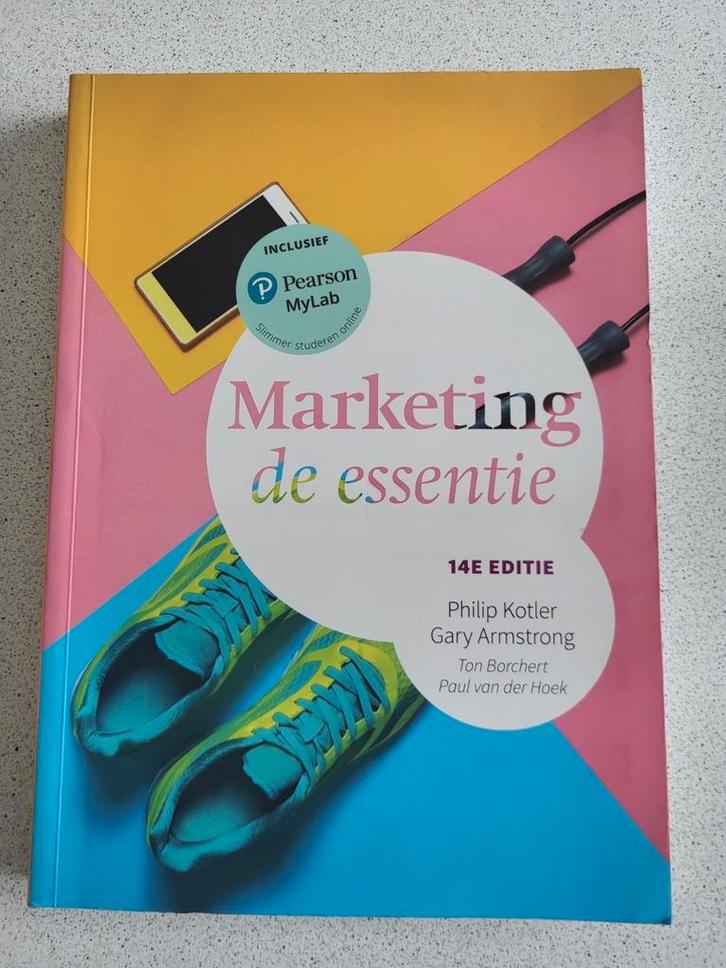 Philip Kotler - Marketing, de essentie, Boeken, Schoolboeken, Zo goed als nieuw, Nederlands, Ophalen of Verzenden