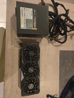 Lot carte graphique + alimentation corsair, Computers en Software, Videokaarten, Ophalen, AMD