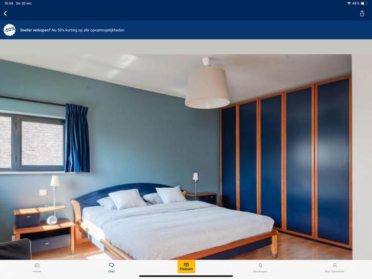 Gratis volledige slaapkamer  (beschikbaar vanaf 30/11), Huis en Inrichting, Slaapkamer | Complete slaapkamers, Gebruikt, Tweepersoons