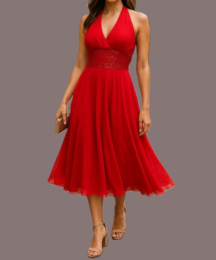 Rode galajurk Sonata maat 36, Kleding | Dames, Gelegenheidskleding, Gedragen, Galajurk, Maat 36 (S), Rood, Ophalen of Verzenden