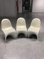 3 chaises de style Verner Panton en TBE, Huis en Inrichting, Stoelen, Ophalen, Zo goed als nieuw