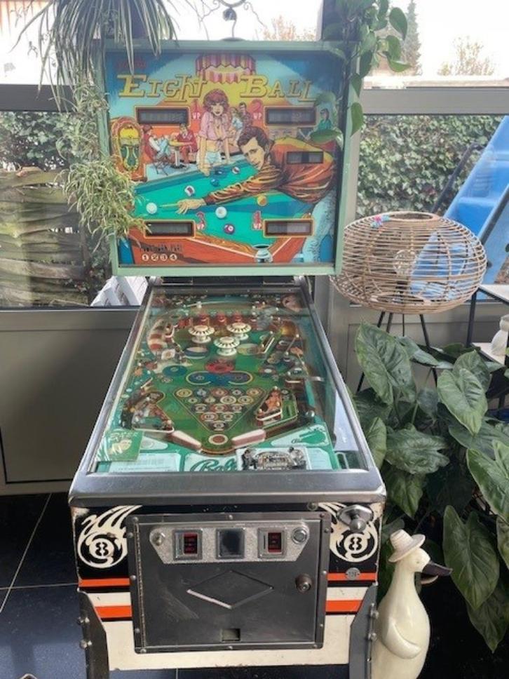 Flipperkast Bally 'EIGHT-BALL', Verzamelen, Automaten | Flipperkasten, Gebruikt, Elektronisch, Flipperkast, Bally, Ophalen