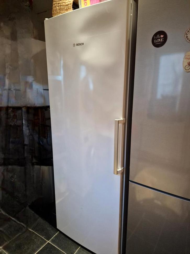 Congélateur blanc autoportant Bosch, H191xB70xD78, Electroménager, Réfrigérateurs & Frigos, Utilisé, 160 cm ou plus, 60 cm ou plus