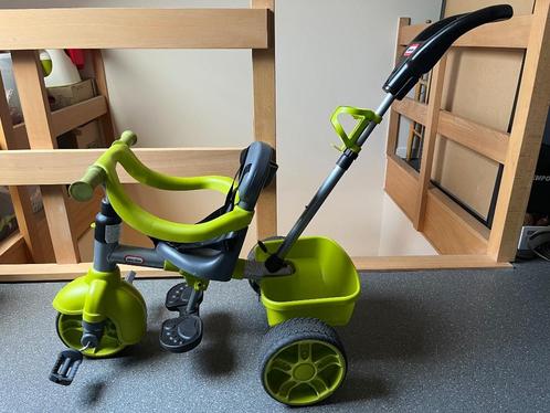 Driewieler Little Tikes 4-in-1 groen, Fietsen en Brommers, Fietsen | Driewielers, Duwstang, Verstelbare zitting, Ophalen