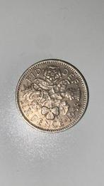 Sixpence 1958 q. Elisabeth II, Ophalen