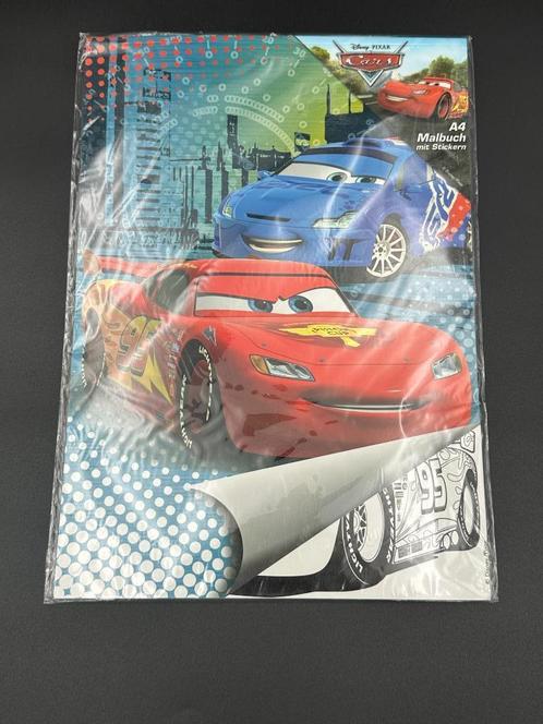 Disney Cars Kleurboek met Stickervel – Nieuw in Seal, Verzamelen, Disney, Zo goed als nieuw, Plaatje of Poster, Overige figuren