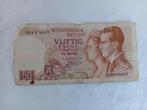 Belgisch biljet van 50 frank 1964, Postzegels en Munten, Bankbiljetten | België, Ophalen of Verzenden, Los biljet