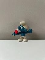 leuke ijs smurf poppetje, Collections, Schtroumpfs, Enlèvement, Utilisé, Schtroumpf Farceur, Poupée, Figurine ou Peluche