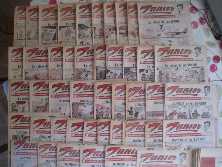 BD Greg Luc junior libre Belgie 1964-65 bundels, Boeken, Stripverhalen, Gelezen, Meerdere stripboeken, Verzenden