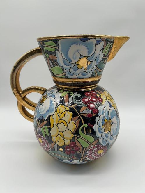 BOCH FRERES kruik van R.Chevallier, Antiek en Kunst, Antiek | Keramiek en Aardewerk, Ophalen of Verzenden
