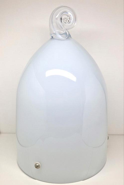 Maroeska Metz kristalglazen design hanglamp model Beljar., Huis en Inrichting, Lampen | Hanglampen, Zo goed als nieuw, Minder dan 50 cm