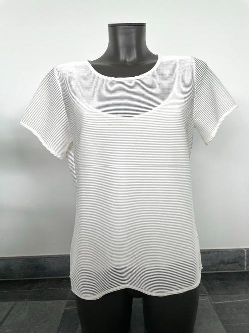 Topje (M) van Xandres !, Kleding | Dames, Topjes, Zo goed als nieuw, Maat 38/40 (M), Wit, Verzenden