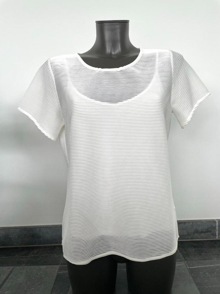 Topje (M) van Xandres !, Kleding | Dames, Topjes, Zo goed als nieuw, Maat 38/40 (M), Wit, Verzenden