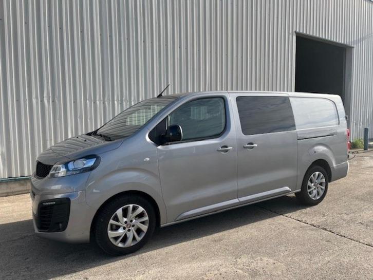 Fiat Scudo crewcab, Auto's, Bestelwagens en Lichte vracht, Particulier, Achteruitrijcamera, Airconditioning, Bluetooth, Centrale vergrendeling