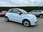 Fiat 500 1.4i Lounge Automat., Auto's, Fiat, 4 cilinders, Leder en Stof, Bedrijf, Berline