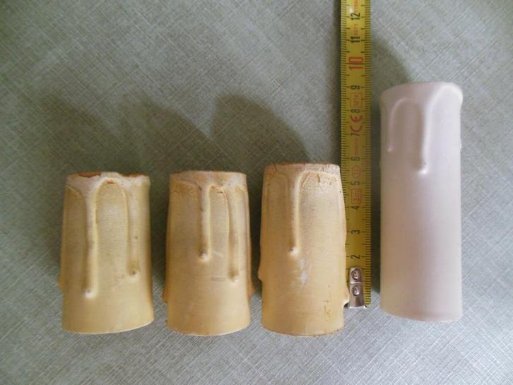 Gratis - Huls 'nepkaars' voor oude lampen / luster, Antiek en Kunst, Antiek | Verlichting, Ophalen