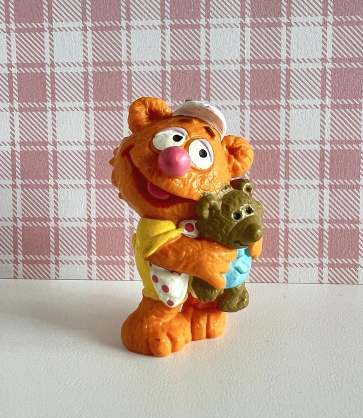 Figurine Baby Fozzie Teddy Bear (Muppet Show) 1986 Schleich, Kinderen en Baby's, Speelgoed | Actiefiguren, Gebruikt, Ophalen of Verzenden